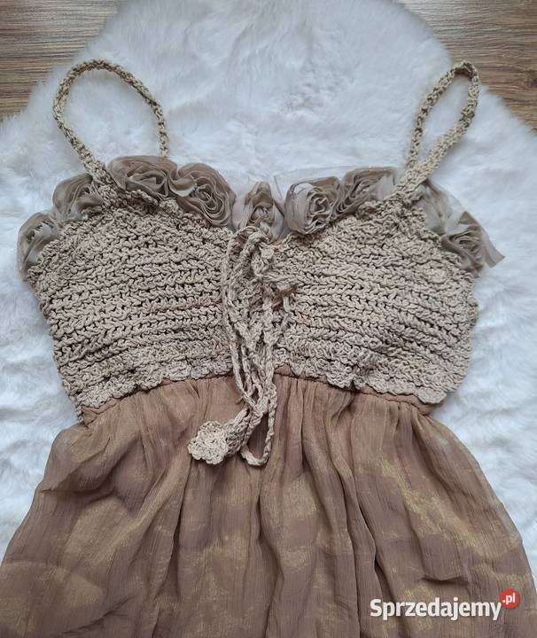 Śliczna dziecięca dziewczęca sukienka bawełna 23 Kraków