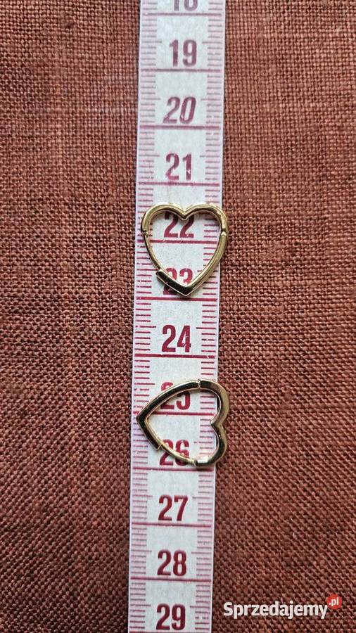 kolczyki nieużywane małe mazowieckie Warszawa sprzedam