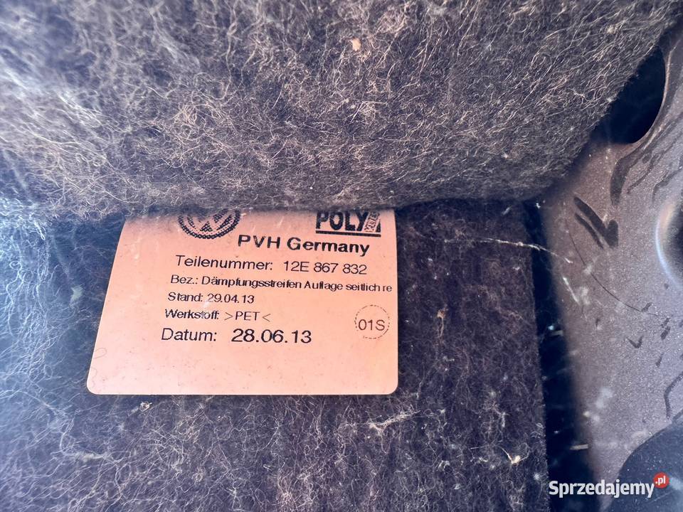 Boczek bagażnika lewy tył VW Up 20112023 Brzesko