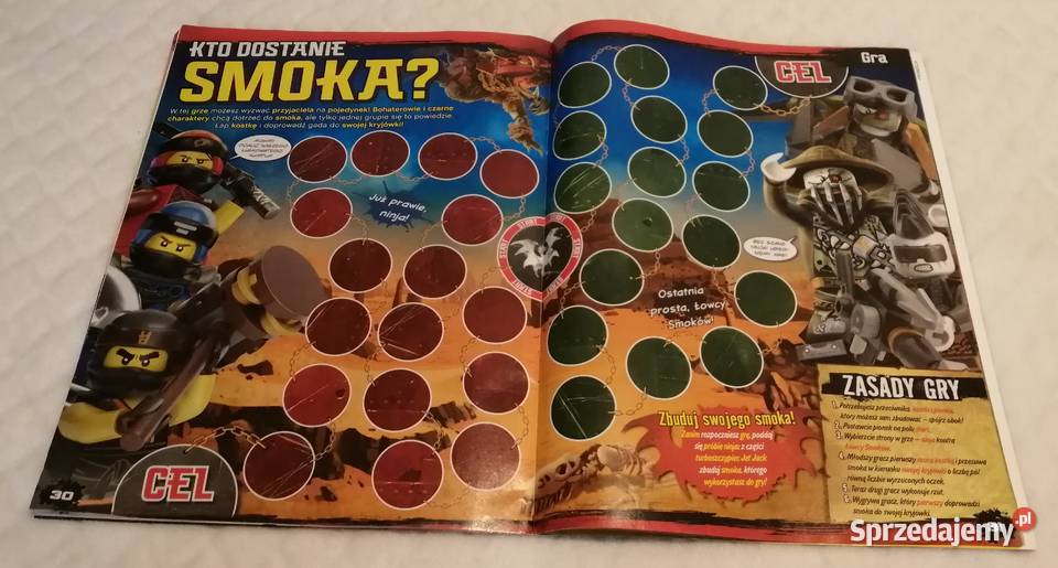 Lego Ninjago 82018 40 Książeczki dzieci czaso Czeladź