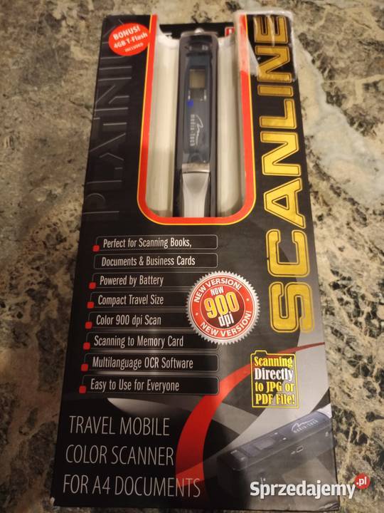 Skaner mobilny ręczny MediaTech Scanline MT4090 Drawski Młyn