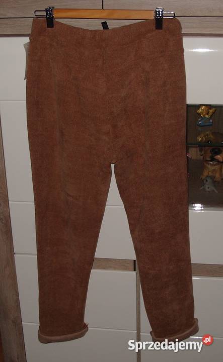NOWE Karmelowe sztruksy COLLECTION r ML Rawicz sprzedam