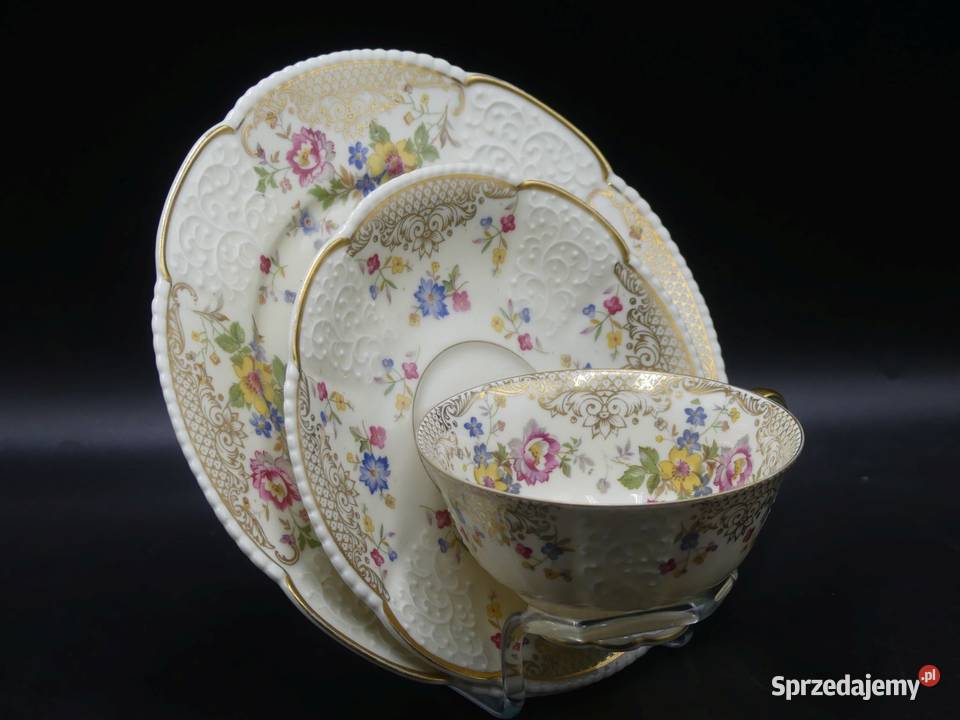 Komplet śniadaniowy Sorau Żary piękne ucho 1928 Poznań