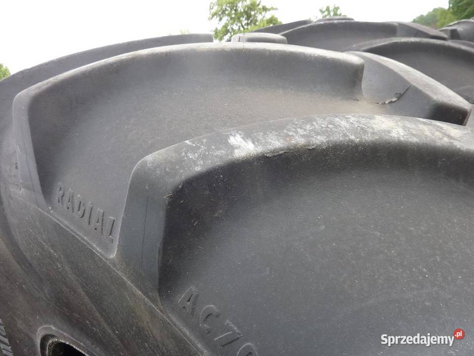 2x Opona używana rolnicza 68085R32 CONTINENTAL Zaścianki