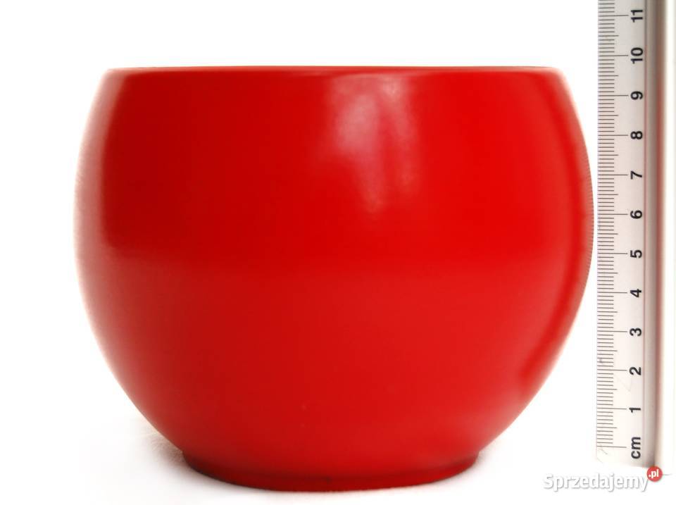 Osłonka ceramiczna kula kulista czerwona śr 117 Lublin