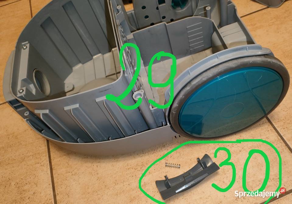 Zelmer TINY ZVC235SK 650 W CZĘŚCI