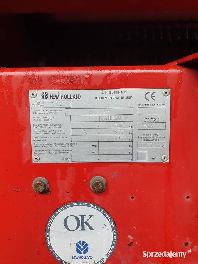 Prasa holland 548 combi