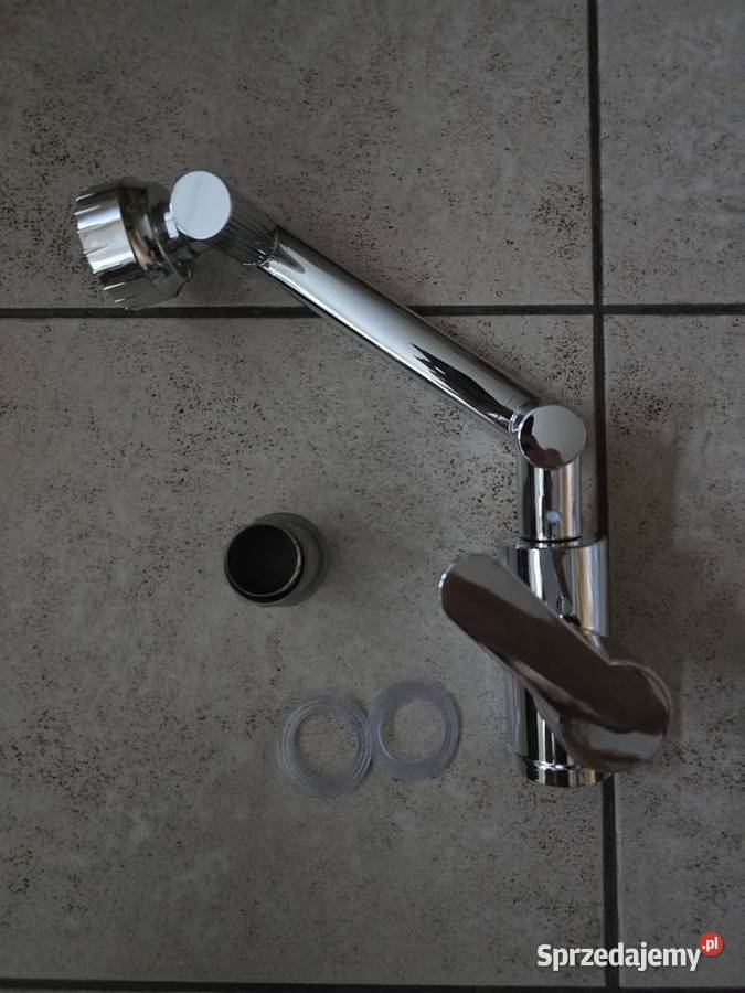 Nowy kran łamany chromowany Pozostałe Łódź
