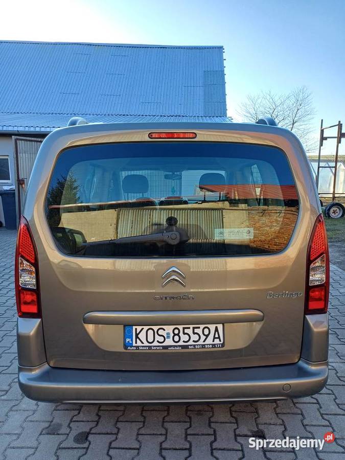 Citroen Berlingo 2 16 HDI MultiSpace beżowy Radoszowy