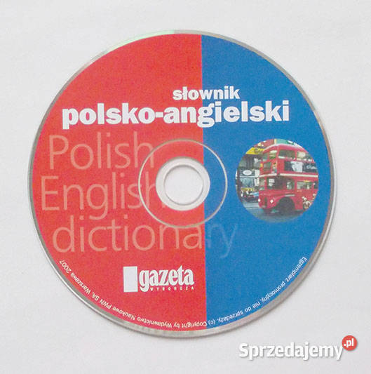 słownik polsko nagielski na płycie cd angielski Pozostałe