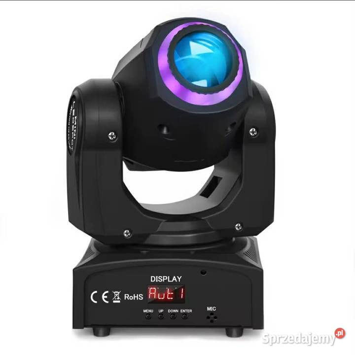 Głowa Ruchoma Led Spot Ring Mała Głowica Nowy Korczyn