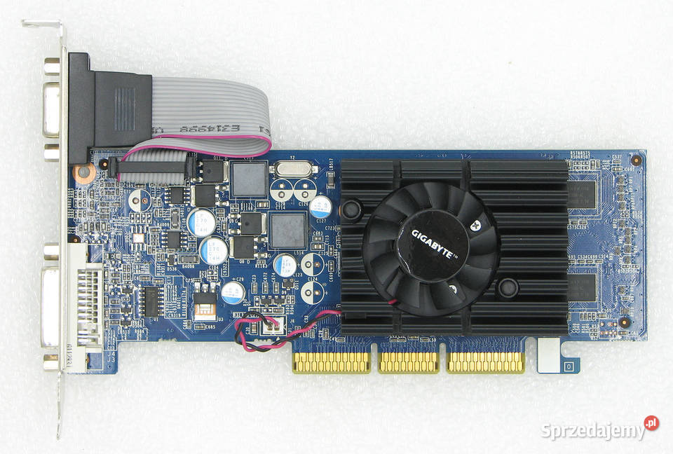 Gigabyte Geforce 6200 512MB 64bit DDR AGPx8 łódzkie Cielądz