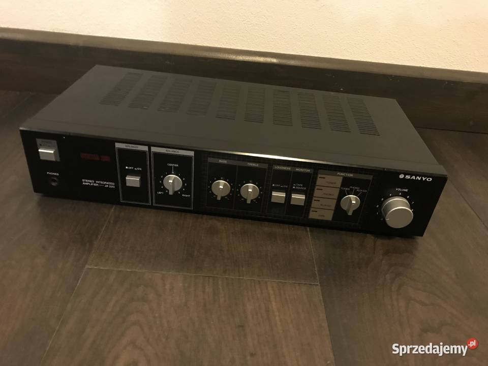 Wzmacniacz Sanyo ja 220 nie gra Kraków sprzedam