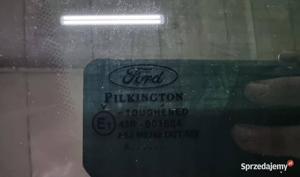 FORD S MK1 LIFT SZYBA KAROSERYJNA LEWA TYŁ TYLNA