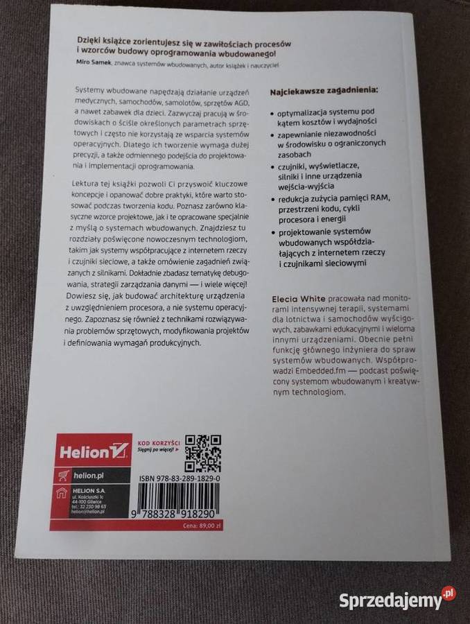 Książka systemy wbudowane