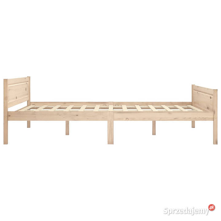 Rama łóżka z litego drewna sosnowego 120 x 200 sprzedam