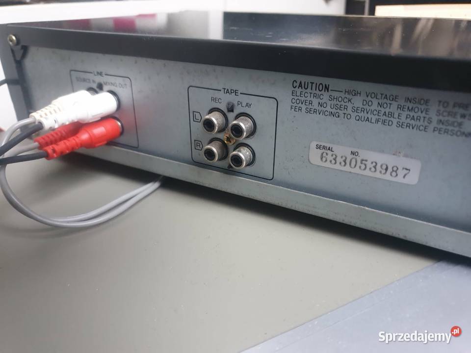 Sansui korektor graficzny duża wieża Leżajsk