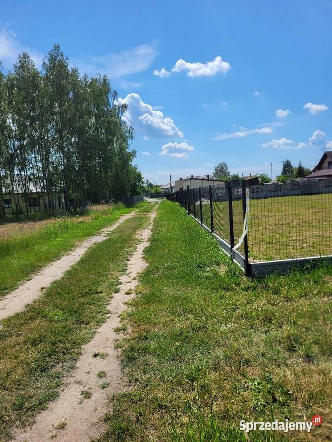 Gotowa pod dom działka 900 m z WZ media drodze Pławno