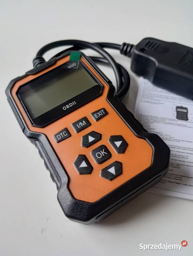 Tester Skaner Diagnostyczny OBD2 Menu Kasowanie