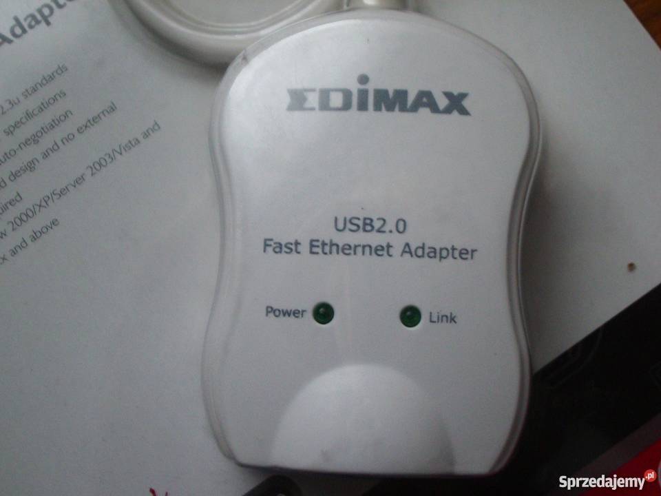 USB 20 to Fast Ethernet Adapter EDIMAX Miastko