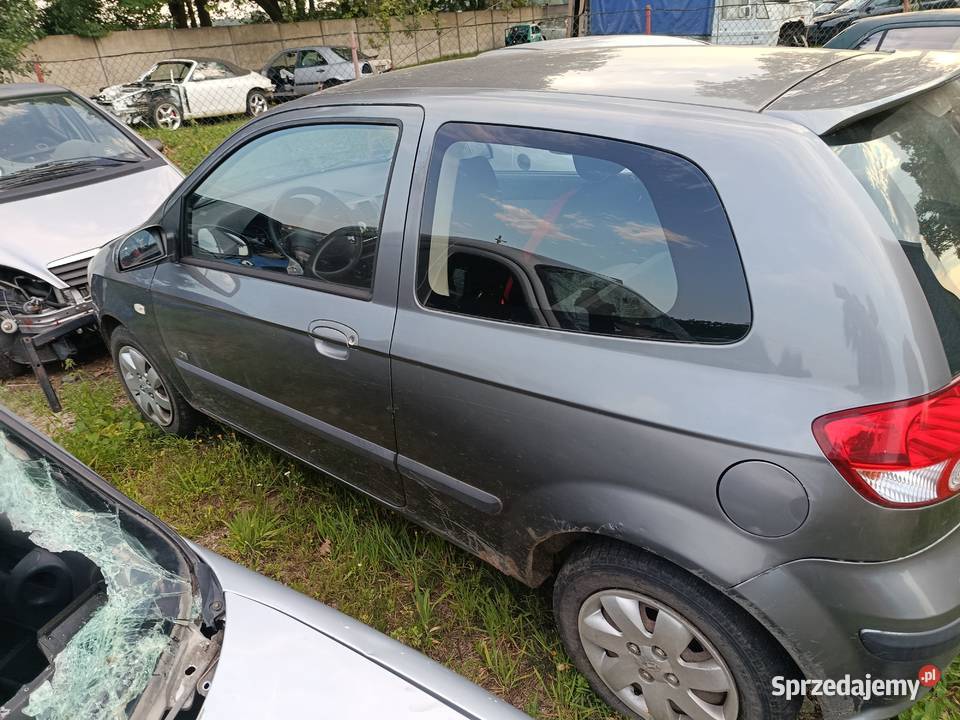 Hyundai Getz 15 60 kW 2003 r dawca części osobowe Szklarka Myślniewska sprzedam