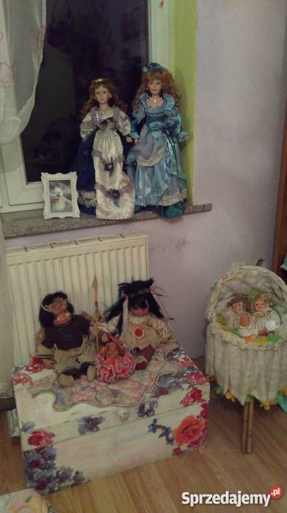 Przepiękna kolekcja porcelanowych lalek