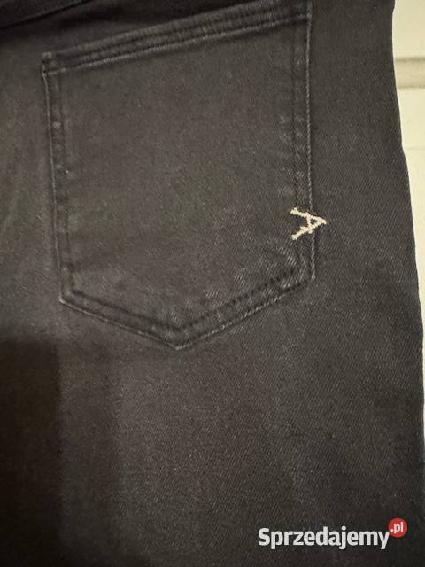 Spodenki męskie 32 jeansowe czarne krótkie Rozmiar S Częstochowa