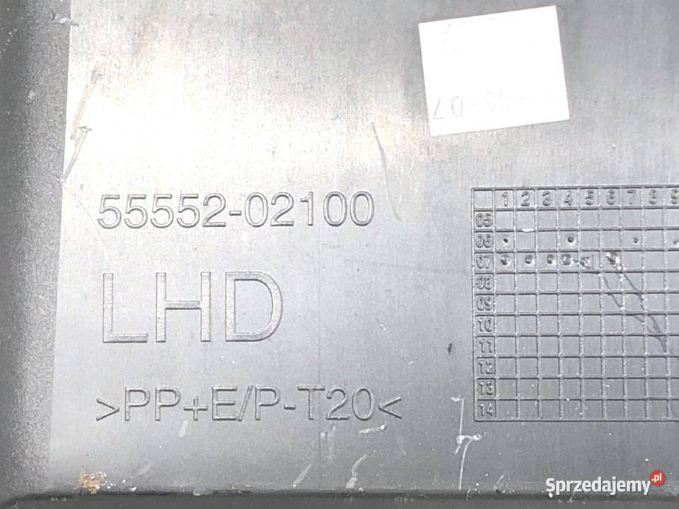 SCHOWEK PASAŻERA TOYOTA AURIS I Hatchback 0612 osobowe