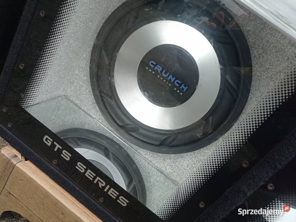 Tuba Skrzynia Basowa Subwoofer CRUNCH GTS 800 skrzynie basowe i tuby dolnośląskie Dzierżoniów