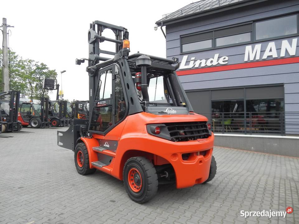 Wózek widłowy Linde H60D03 Chwytak do bel Stabau diesel Mogilany