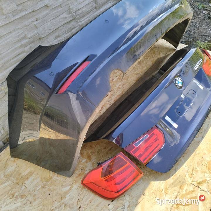 BMW F30 TYŁ KLAPA ZDERZAK LAMPY KOMPLET Żukowo