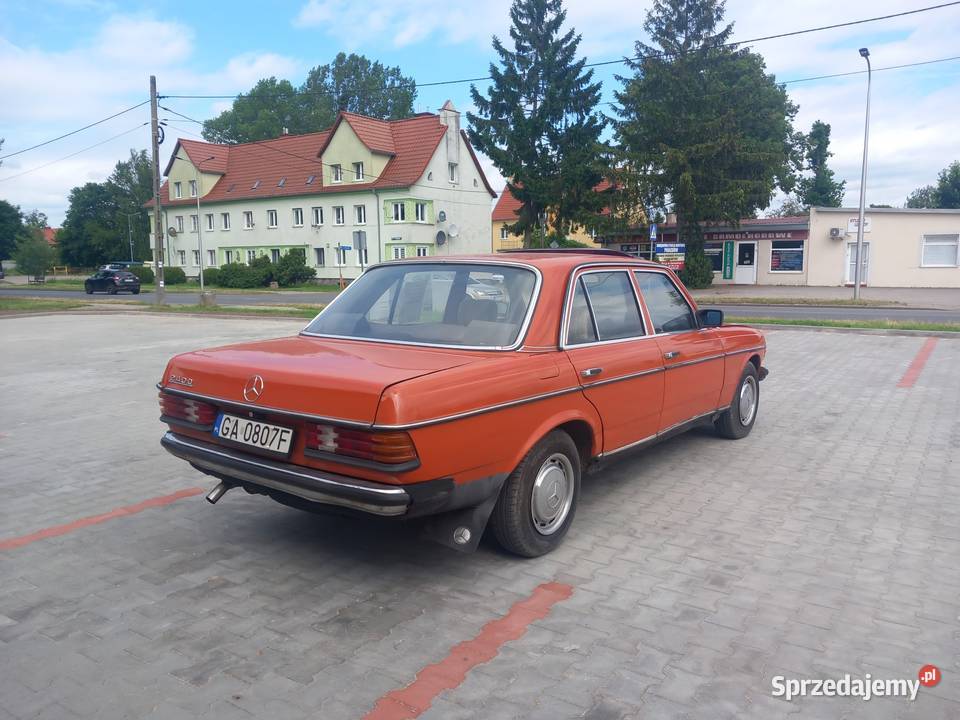 Mercedes Benz W123 24 diesel 1978 85KM Morąg sprzedam