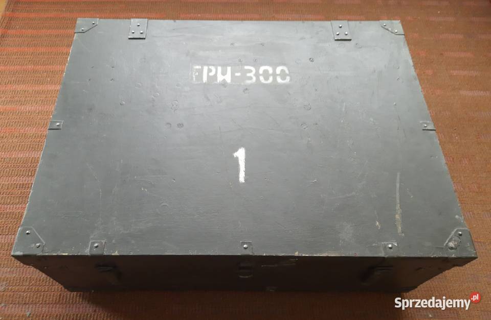 Skrzynia wojskowa LWP filtr FPW300 demobil Militaria Krotoszyn