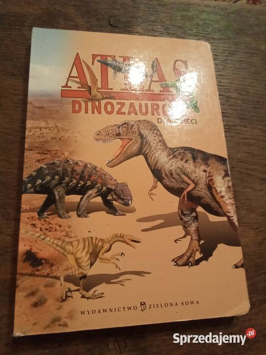 Atlas dinozaurów dzieci Warszawa