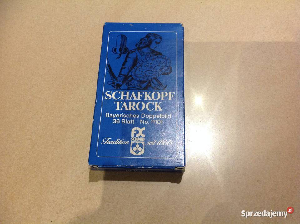 Gra Karciana Skat Karty do Gry w Skata SCHAFKOPF Pozostałe lubuskie