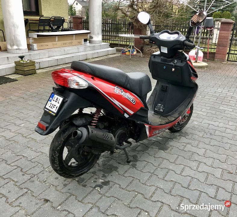 Skuter Toros Fresco 50cc 2014 nieuszkodzony Długi Kąt