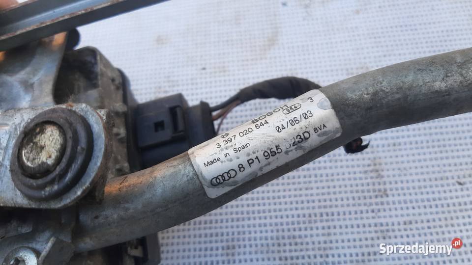 kompletny mechanizm wycieraczek Audi A3 8p osobowe Dębno