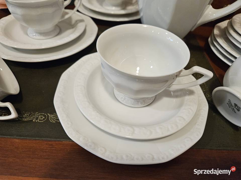 Rosenthal Biała Maria serwis do kawy 9 osób Lublin
