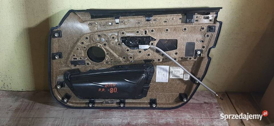 Boczek tapicerka drzwi BMW 5 F10 F11 Lewy przód Włoszczowa