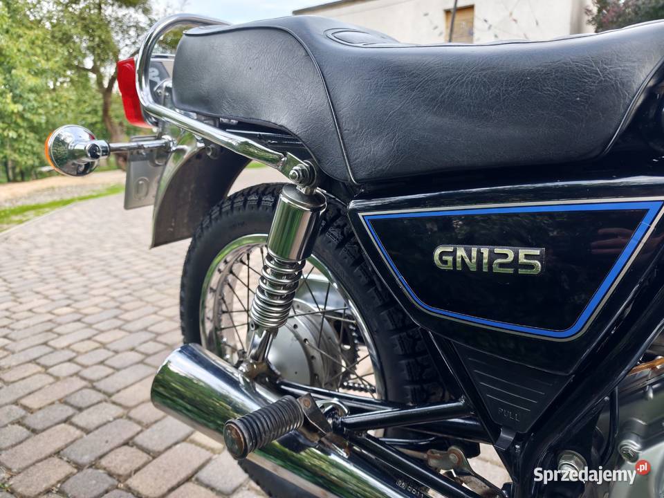 Suzuki GN 125 1997r 20 OCPT 082028 nieuszkodzony śląskie Lubliniec