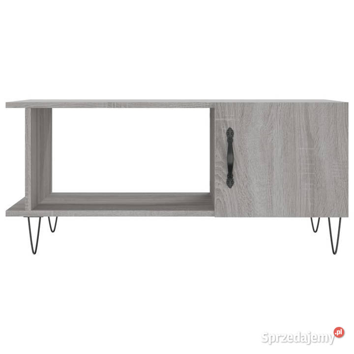 Stolik kawowy szary dąb sonoma 90x50x40 WM829490