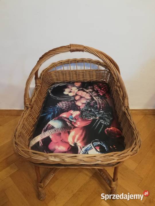 Stolik wiklinowy przenośny mazowieckie sprzedam