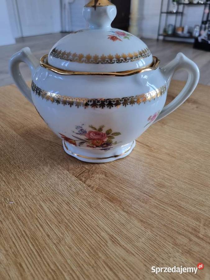 Cukiernica Porcelana Francuska Limoges Ceramika i szkło wielkopolskie Wola Podłężna sprzedam
