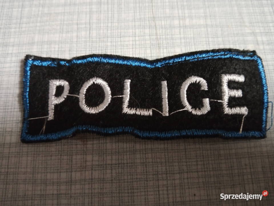 Naszywki naszywka Police Police extremely Wrocław