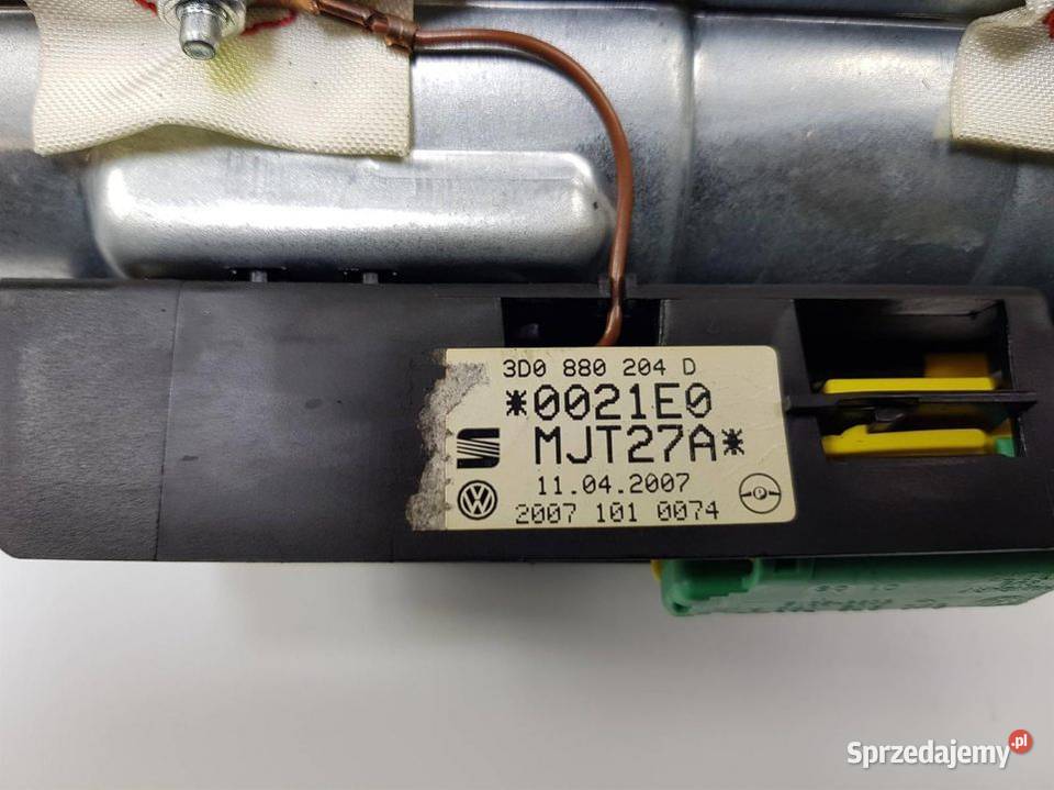 PODUSZKA AIRBAG VOLKSWAGEN PHAETON 3D0880204D Lipno