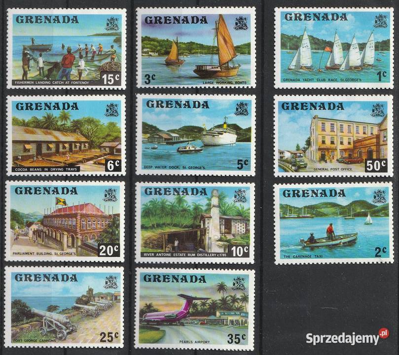 GRENADA KRAJOBRAZY CZYSTE Łódź