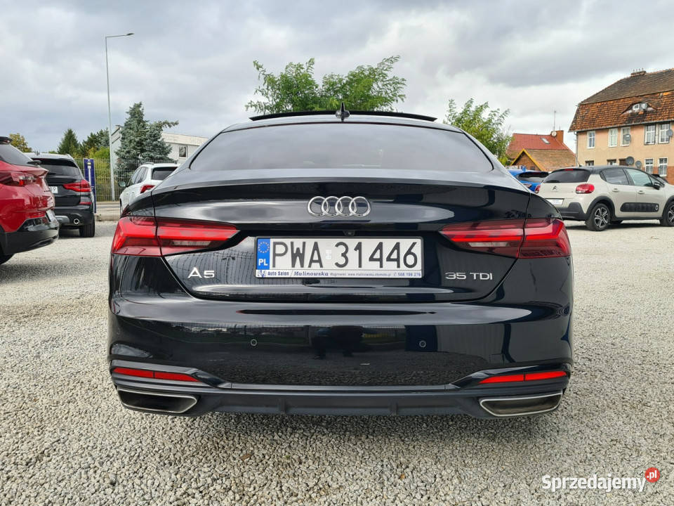 Audi A5 Sportback SLine Szyberdach Navi 2xPDC Wągrowiec