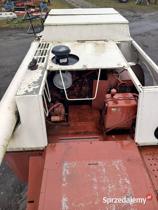 Kombajn Holland Laverda 517 Heder z wózkiem 45 m Łobżenica
