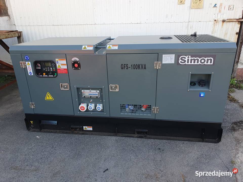 Agregat prądotwórczy 100 kVA 80 KW ATSSZR nowy Gniewkowo