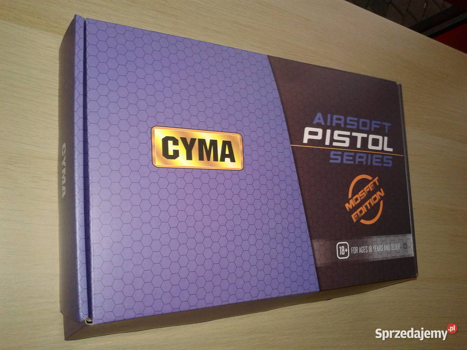 pistolet elektryczny replika kulki 6 mm NOWY Skiereszewo